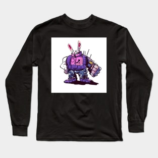 Metal rabbit robotic Long Sleeve T-Shirt